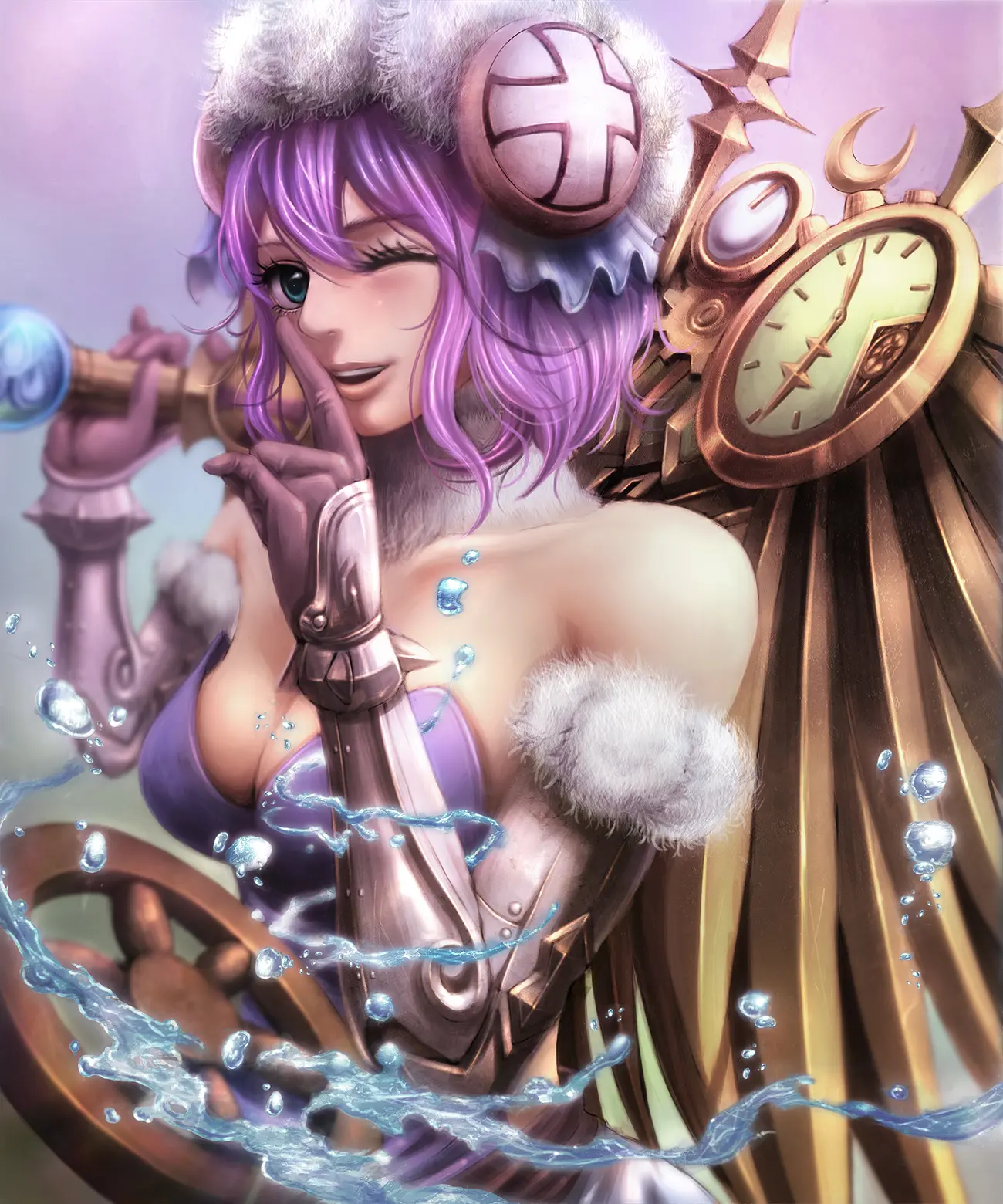 ああ女神様のスクルドが描かれたイラスト